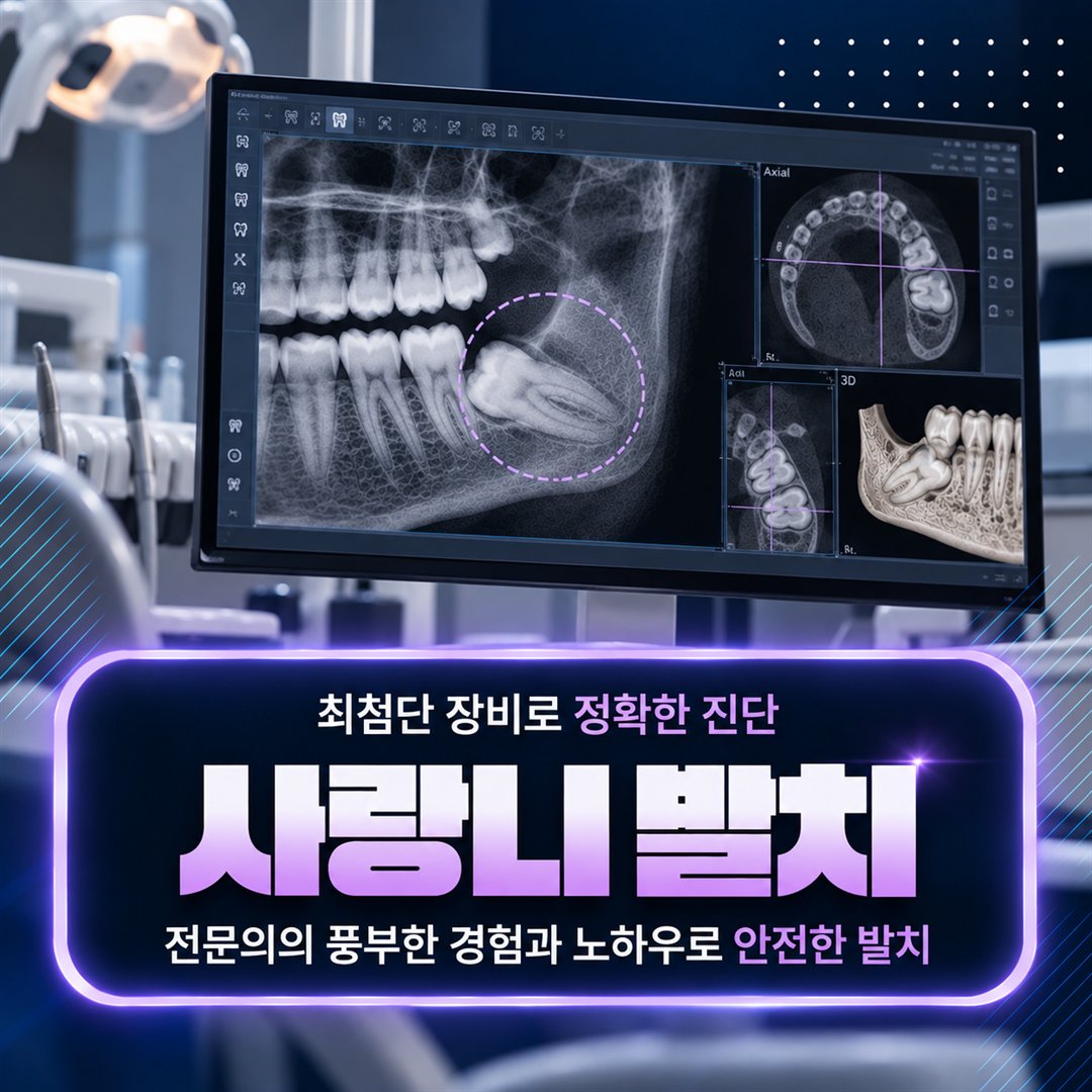 강서구 치과 서울라이프치과의원 사랑니 발치 - 최첨단 장비로 정확한 진단, 전문의의 풍부한 경험과 노하우로 안전한 발치